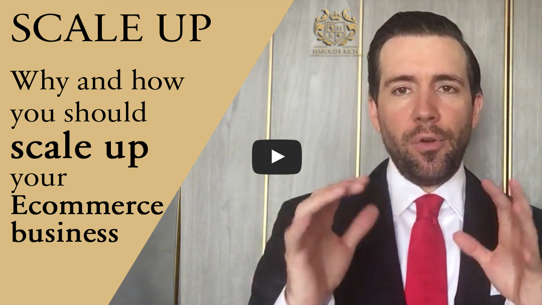 How to scale up your Ecommerce business so you can make money online faster.