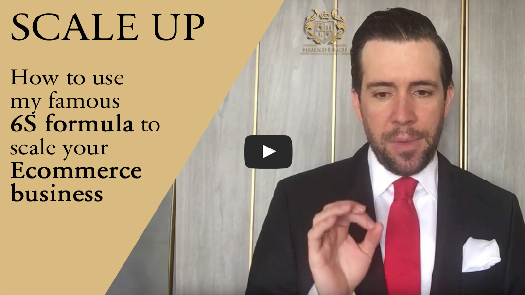 How to use my famous 6S formula to scale your Ecommerce business